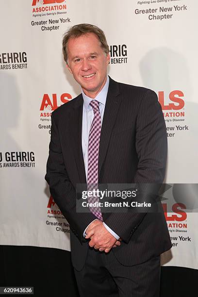 Retired professional tennis player/event honoree Patrick McEnroe attends the 22nd Annual Lou Gehrig Sports Awards Benefit held at the New York...