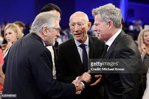 Actor Robert De Niro, producer Meir Teper and David Foster attend Friends Of The Israel Defense Forces Western Region Gala at The Beverly Hilton...