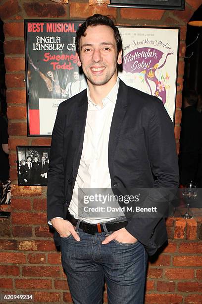 Ralf Little attends the press night after party for "Dead Funny" at Joe Allen Restaurant on November 3, 2016 in London, England.