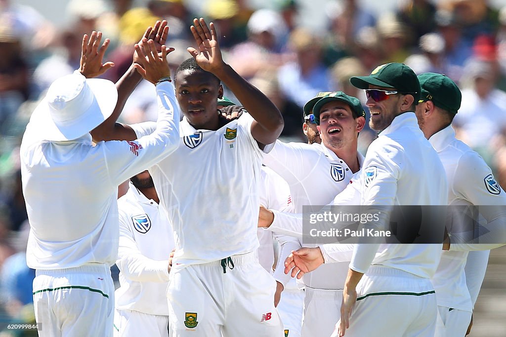 1st Test - Australia v South Africa: Day 2