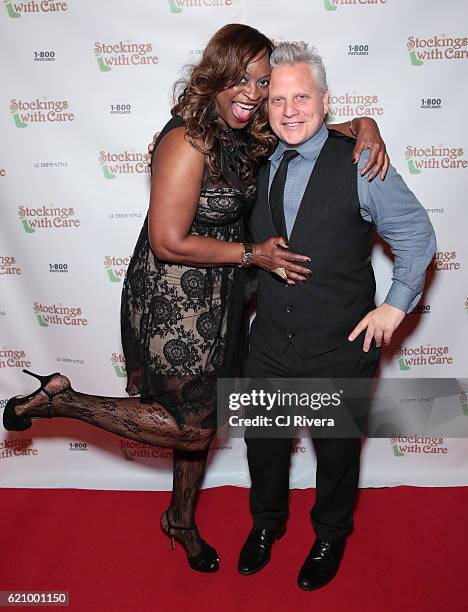 Debra Anderson and William Bizzarro attend the 25th Anniversary Stockings with Care Gala at The Bowery Hotel on November 3, 2016 in New York City.