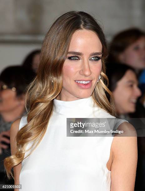 Ruta Gedmintas attends the UK Premiere of 'A Street Cat Named Bob' in aid of Action On Addiction at The Curzon Mayfair on November 3, 2016 in London,...
