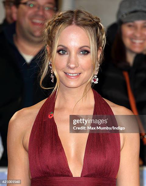 Joanne Froggatt attends the UK Premiere of 'A Street Cat Named Bob' in aid of Action On Addiction at The Curzon Mayfair on November 3, 2016 in...