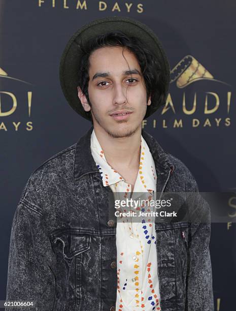 Meshal Aljaser attends the Saudi Film Days VIP Event at Paramount Studios on November 3, 2016 in Los Angeles, California.