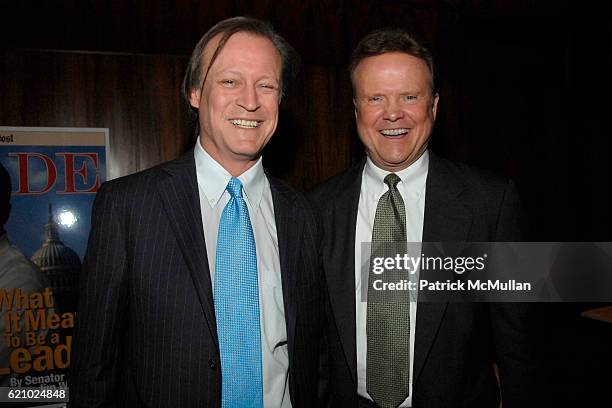 Patrick McMullan and Senator Jim Webb attend PARADE Magazine and THE DOUBLEDAY BROADWAY Publishing Celebrate SENATOR JIM WEBB's New Publication "A...