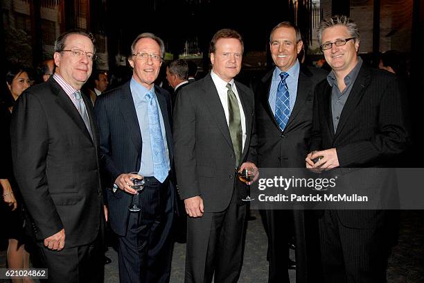 John Huey, Stephen Rubin, Senator Jim Webb, Walter Anderson and Eric Schafer attend PARADE Magazine and THE DOUBLEDAY BROADWAY Publishing Celebrate...