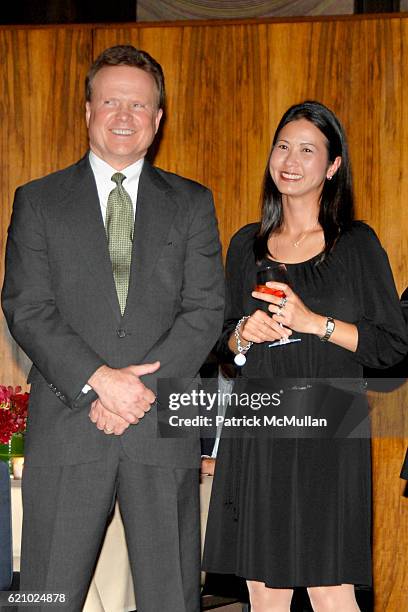 Senator Jim Webb and Hong Le Webb attend PARADE Magazine and THE DOUBLEDAY BROADWAY Publishing Celebrate SENATOR JIM WEBB's New Publication "A Time...