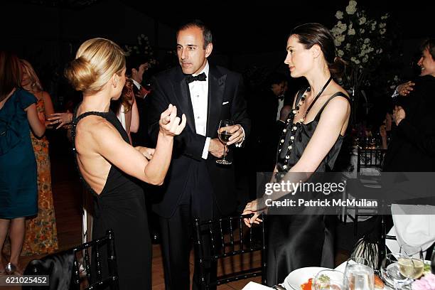 Kelly Ripa, Matt Lauer and Annette Roque Lauer attend AMERICAN BALLET THEATRE 68th Annual Spring Gala at Metropolitan Opera House on May 19, 2008 in...