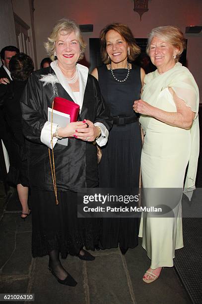 Susan Cabot, Lisa Alvord and Sarah Jolliffe attend Prelude: Toasting a New Century at the HARVARD ART MUSEUM at Fogg Museum Cambridge MA on May 17,...