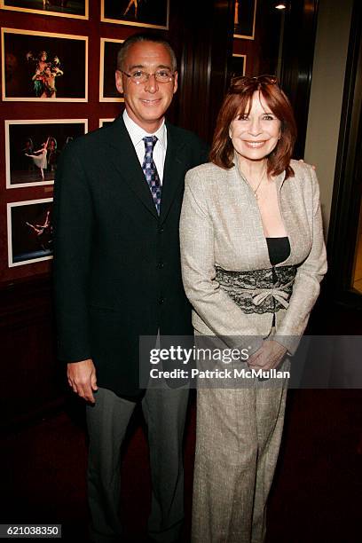 David Lansky and Nancy Ellison attend Nancy Ellison's "A Classic Style: The Splendor of American Ballet Theater" Book Party at Metropolitan...