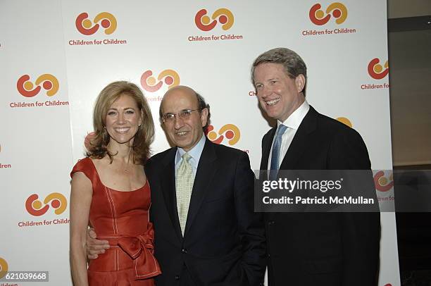 Silda Wall, Joel Klein and David Westin attend CHILDREN FOR CHILDREN Hosts "THE ART OF GIVING" Benefit at Christie's on May 21, 2008 in New York City.