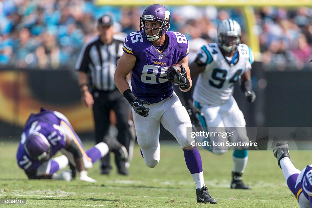 NFL: SEP 25 Vikings at Panthers