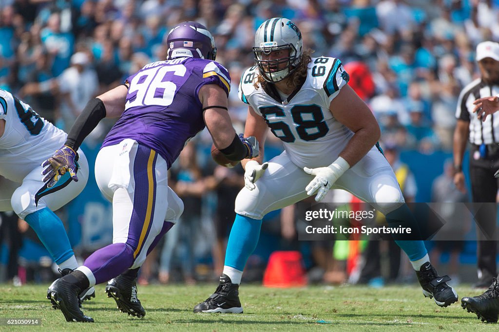 NFL: SEP 25 Vikings at Panthers