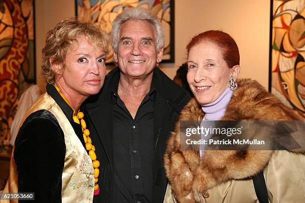 Anne-Laure Lyon, Dr Howard Shapiro and Princess Marina Pianatelli attend JANE GANG "Cash Only" jewelry launch hosted by Josh Briggs at May 20 on May...