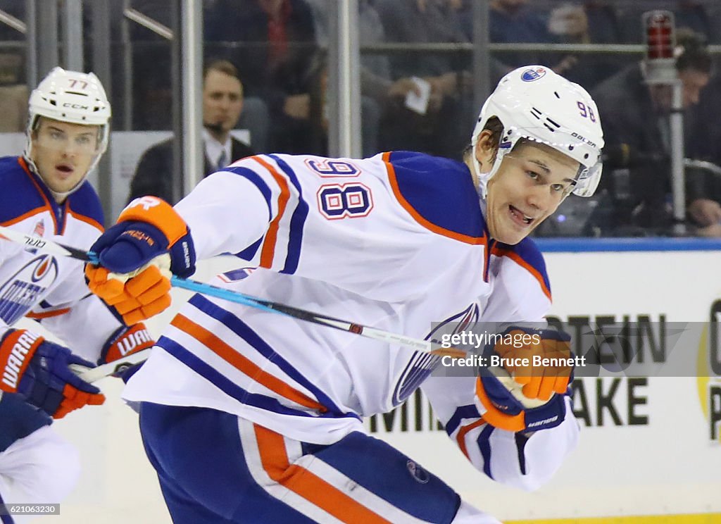 Edmonton Oilers v New York Rangers