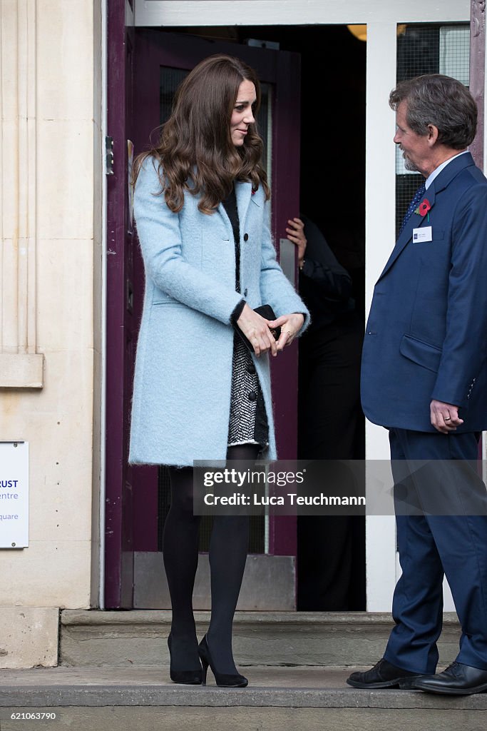 The Duchess Of Cambridge Visits The Nelson Trust Women's Centre