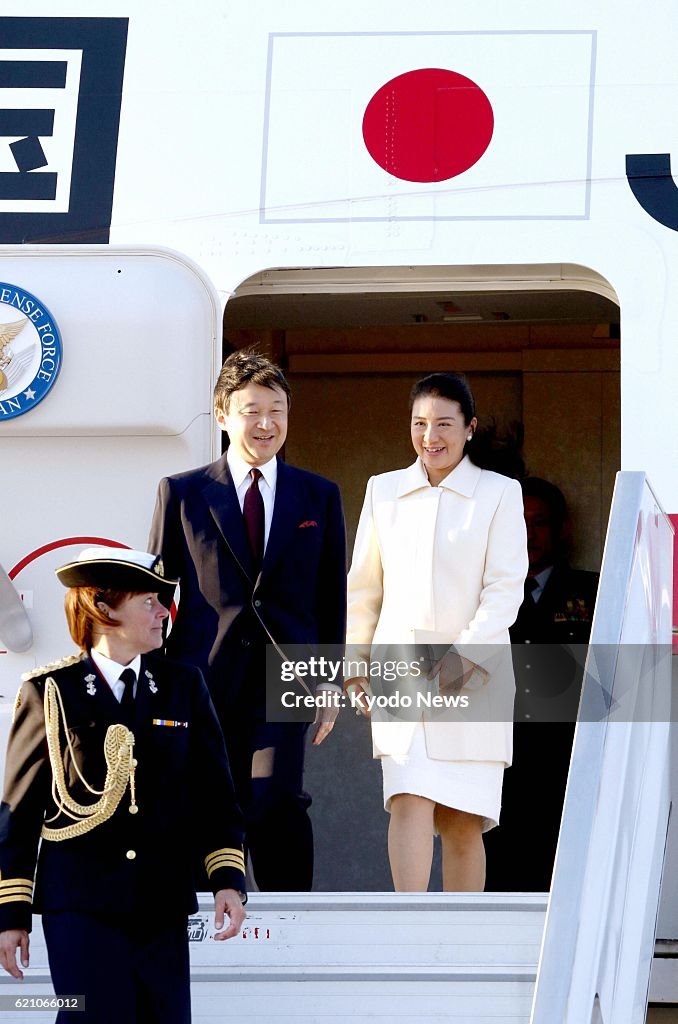 Japan crown prince, princess in Netherlands