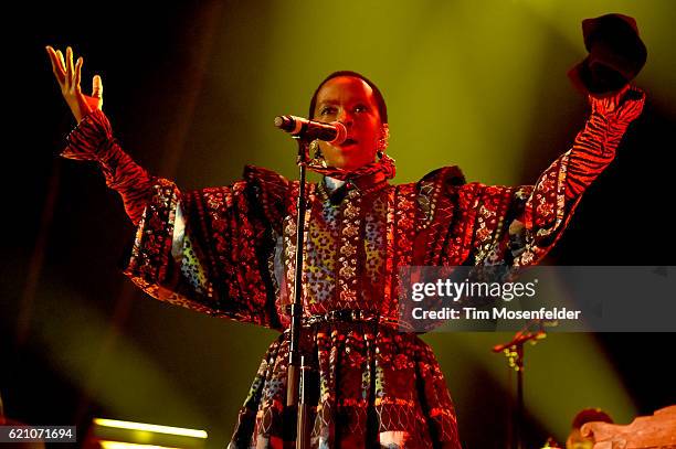 Lauryn Hill performs at Bill Graham Civic Auditorium on November 3, 2016 in San Francisco, California.