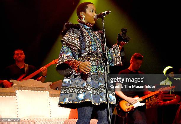 Lauryn Hill performs at Bill Graham Civic Auditorium on November 3, 2016 in San Francisco, California.