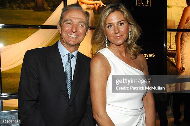 Alberto Palatchi and Susan Palatchi attend Pronovias Commemorates the Grand Opening of the NY Flagship Store with New Yorkers For Children at...