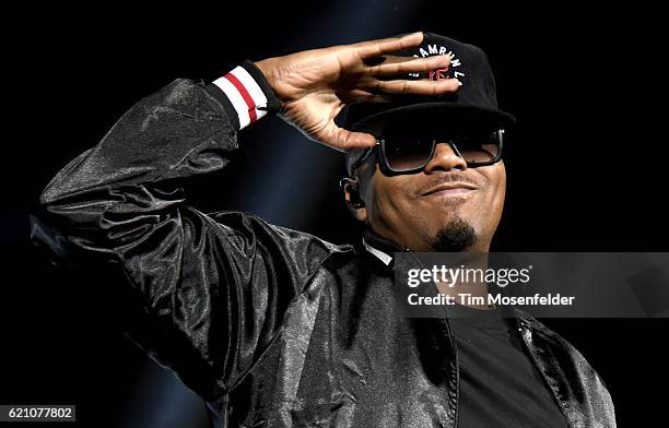 Nas performs at Bill Graham Civic Auditorium on November 3, 2016 in San Francisco, California.