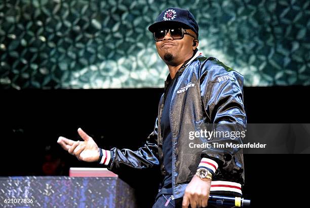 Nas performs at Bill Graham Civic Auditorium on November 3, 2016 in San Francisco, California.