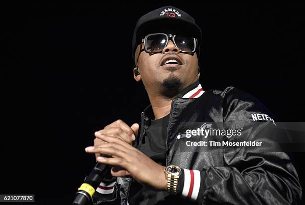 Nas performs at Bill Graham Civic Auditorium on November 3, 2016 in San Francisco, California.