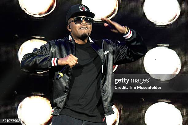 Nas performs at Bill Graham Civic Auditorium on November 3, 2016 in San Francisco, California.