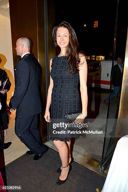 Paige Boller attends the Lenox Hill Neighborhood House Associates Committee Fall Benefit "Celebrate the Neighborhood" Cocktails at Oscar de la Renta...