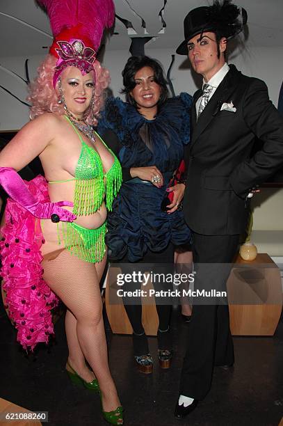 Dirty Martini, Ramona Boucher and Patrick McDonald attend MAURICIO PADILHA Birthday Party hosted by ROGER PADILHA, PHILLIPE BLOND and DAVID BLOND at...