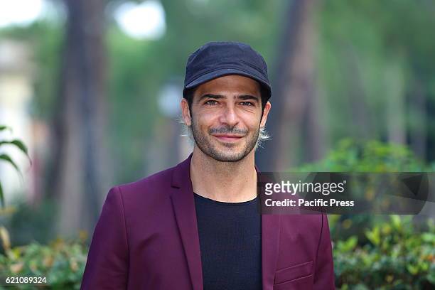 Italian actor Marco Bocci during photocall of new fiction Mediaset "Nome in Codice Solo" directed by Michele Alhaique.