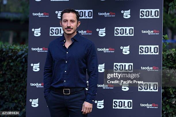 Italian director Michele Alhaique during photocall of new fiction Mediaset "Nome in Codice Solo".