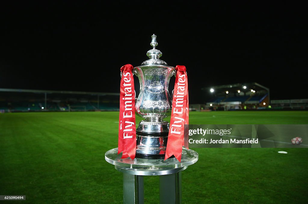 Eastleigh FC v Swindon Town - The Emirates FA Cup First Round