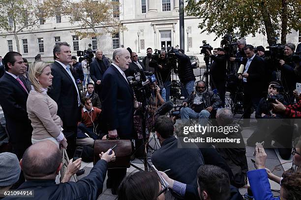 Bridget Anne Kelly, former deputy chief of staff for New Jersey Governor Chris Christie, left, listens as attorney Michael Critchley, center, speaks...