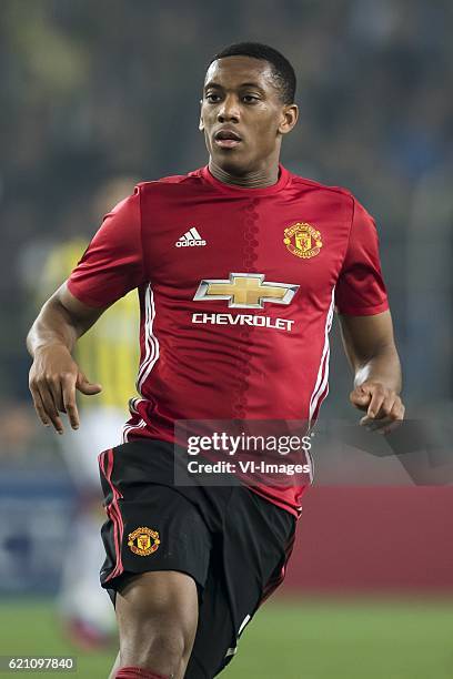 Anthony Martial of Manchester United FCuring the UEFA Europa Leaguegroup A match between Fenerbahce and Manchester United on November 3, 2016 at the...