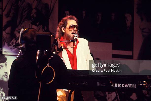 Iron Butterfly at Madison Square Garden for the Atlantic Records 40th Anniversary Concert in New York City, May 14, 1988.