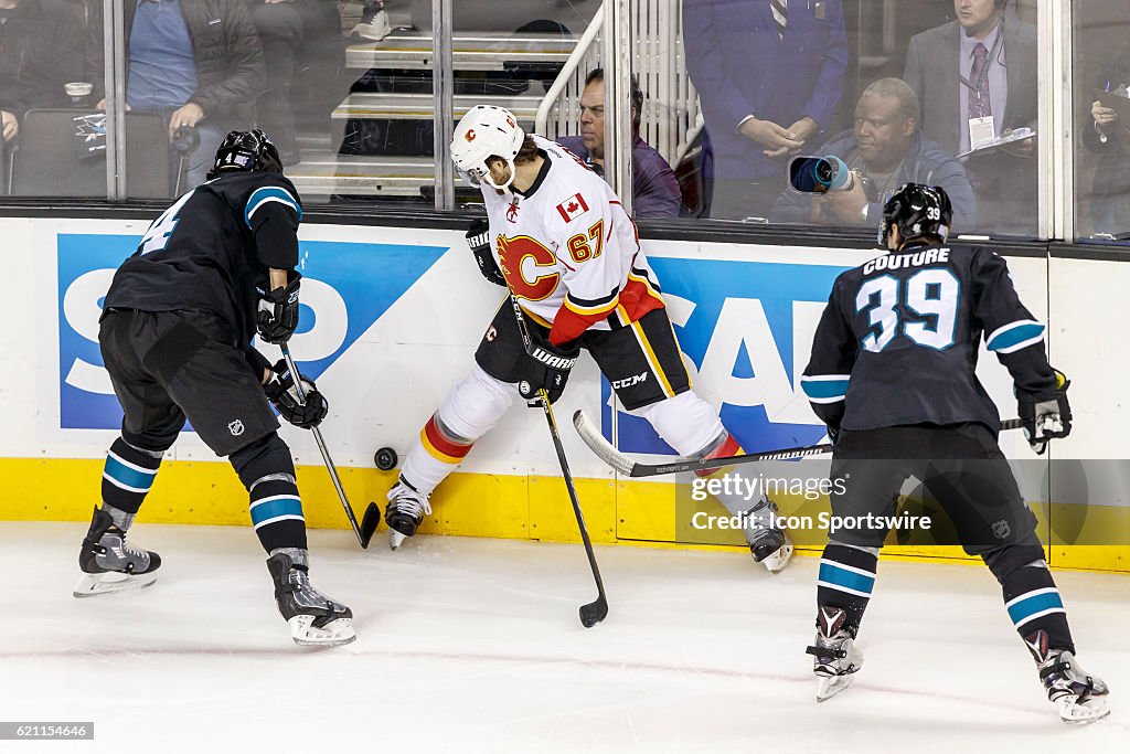 NHL: NOV 03 Flames at Sharks