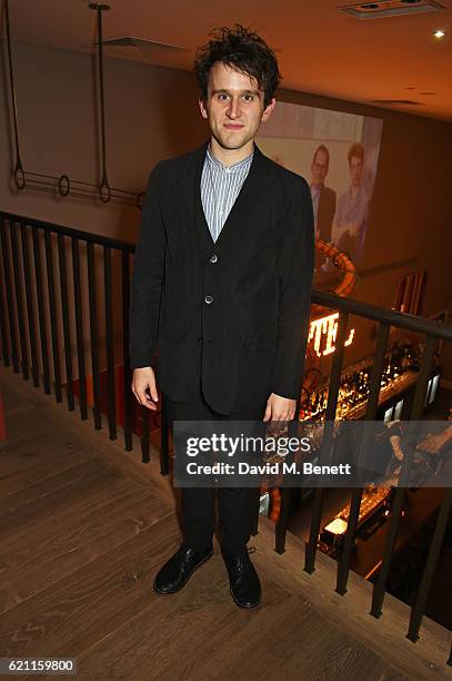 Harry Melling attends the press night after party celebrating The Old Vic's production of "King Lear" at the Ham Yard Hotel on November 4, 2016 in...