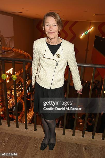 Glenda Jackson attends the press night after party celebrating The Old Vic's production of "King Lear" at the Ham Yard Hotel on November 4, 2016 in...