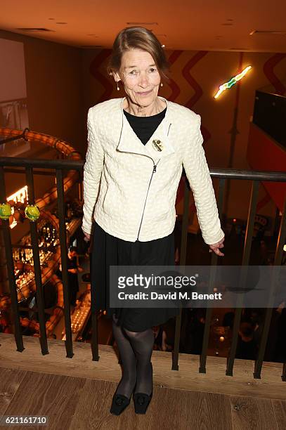 Glenda Jackson attends the press night after party celebrating The Old Vic's production of "King Lear" at the Ham Yard Hotel on November 4, 2016 in...