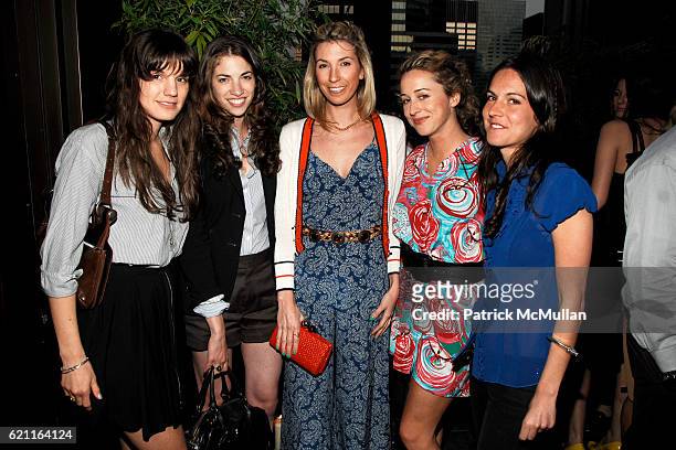 Jessie Cohan, Susan Cernek, Anastasia Rogers, Serena Merriman and Cosi Theodoli-Braschi attend MEN.STYLE.COM "The Women of Fashion 2008" Party at...
