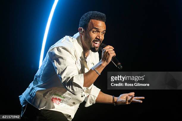 Craig David performs at MOBO Awards show at The SSE Hydro on November 4, 2016 in Glasgow, Scotland.