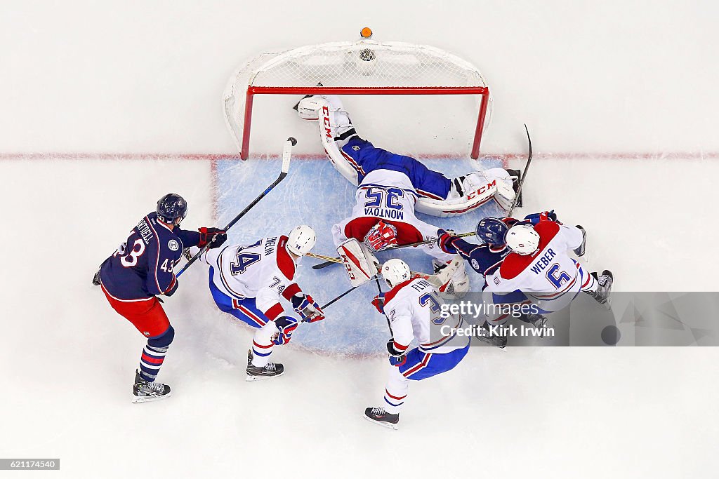 Montreal Canadiens v Columbus Blue Jackets