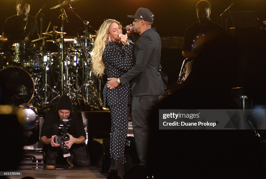 Jay Z Holds Get Out The Vote Concert In Support Of Hillary Clinton