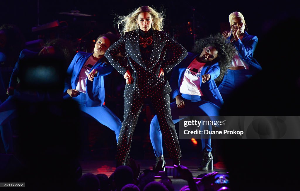 Jay Z Holds Get Out The Vote Concert In Support Of Hillary Clinton