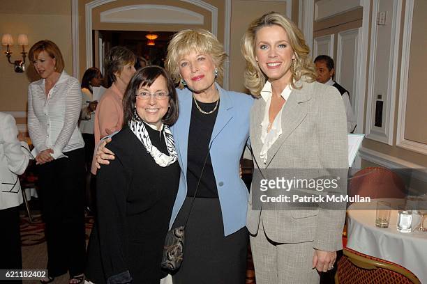 Susan Zirinsky, Lesley Stahl and Deborah Norville attend Ann And Andrew Tisch Invite You To Join Them In Marketing The Publication BREATHING THE FIRE...