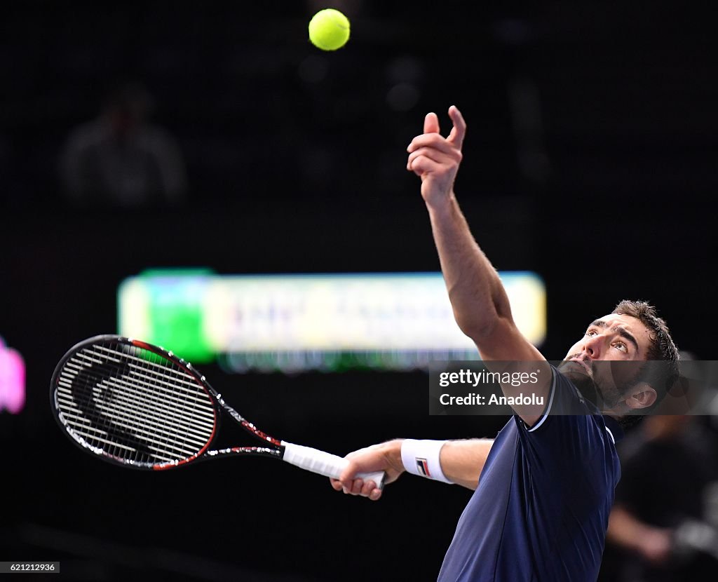 BNP Paribas Paris Masters - Marin Cilic vs John Isner