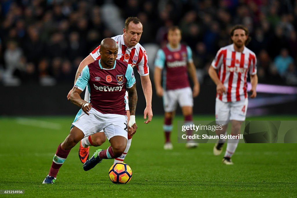 West Ham United v Stoke City - Premier League