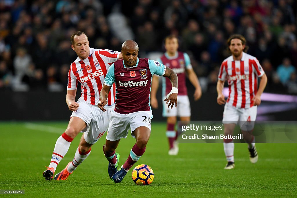 West Ham United v Stoke City - Premier League