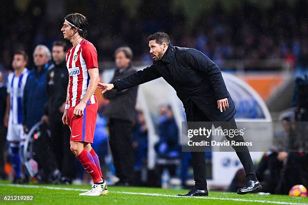 Real Sociedad de Futbol v Atletico Madrid - La Liga, News Photo